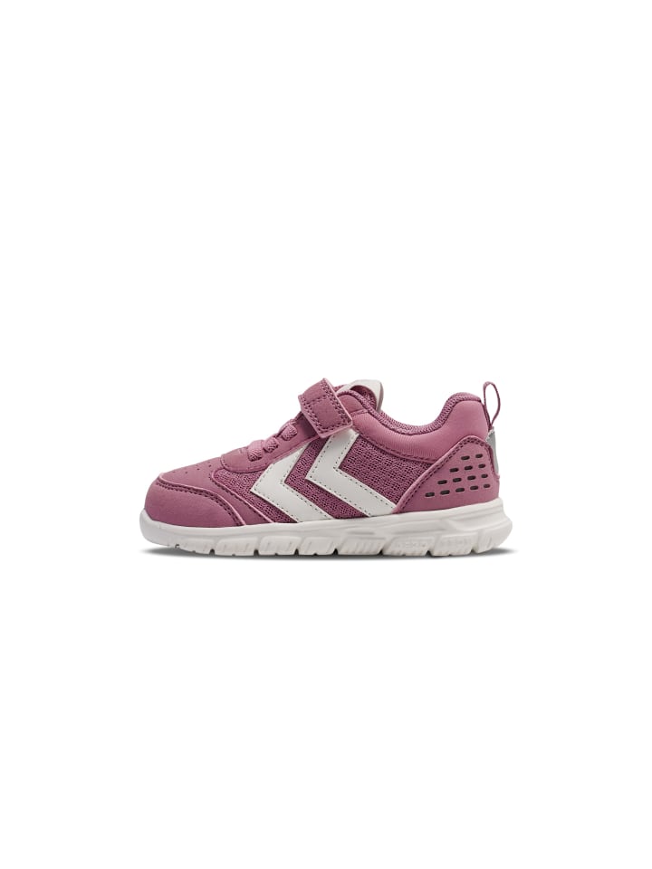 Klettverschluss Sneaker Crosslite Infant Lebensstil Kinder in LILAS