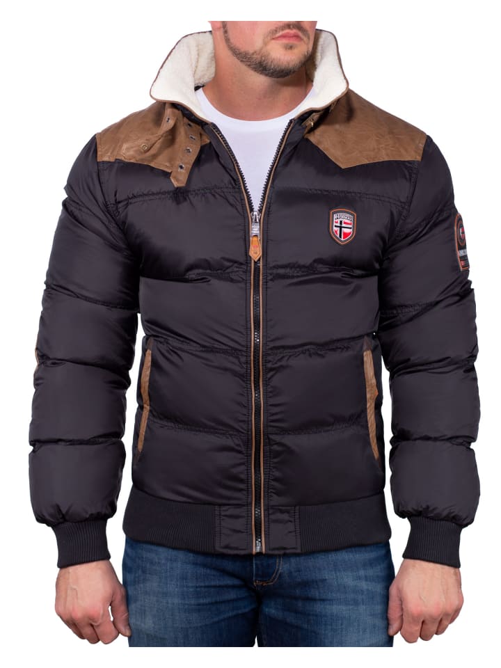 Herren Regular Fit Jacke  in Black