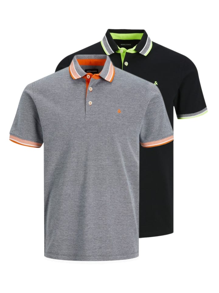 Poloshirt JJEPAULOS in Mehrfarbig