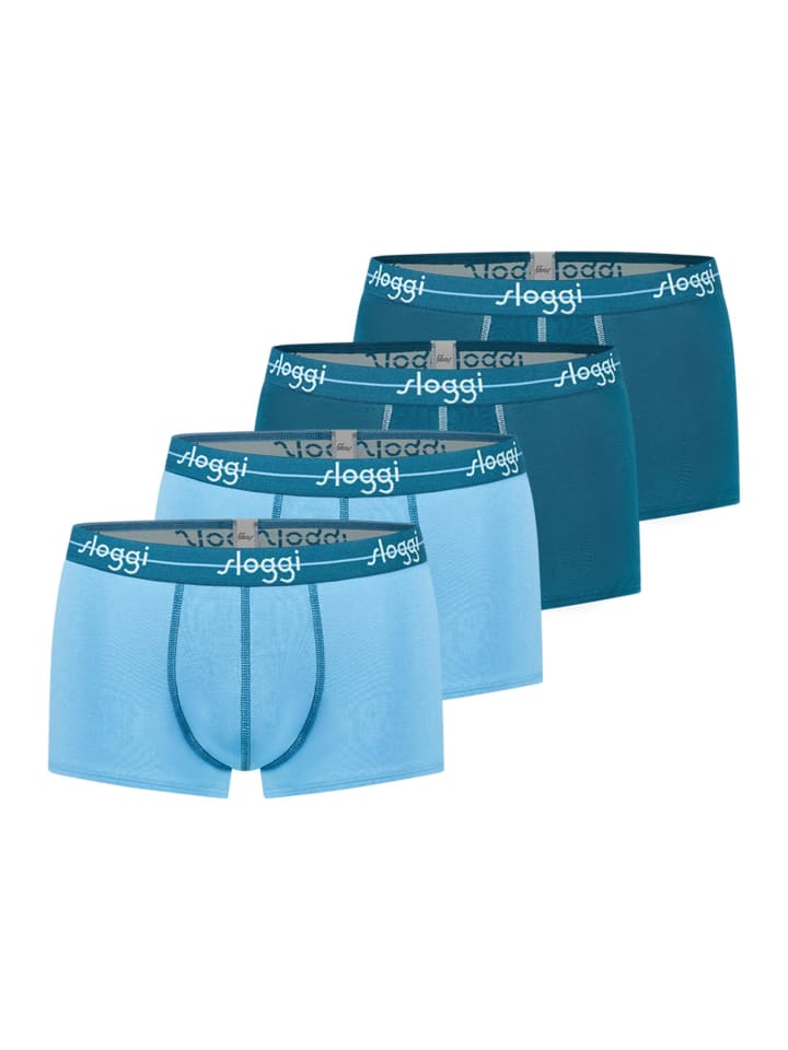 Hipster Short / Pant Start in Blau / hellblau