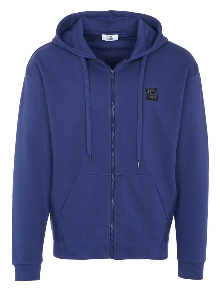 Kapuzenpullover für Herren in blau