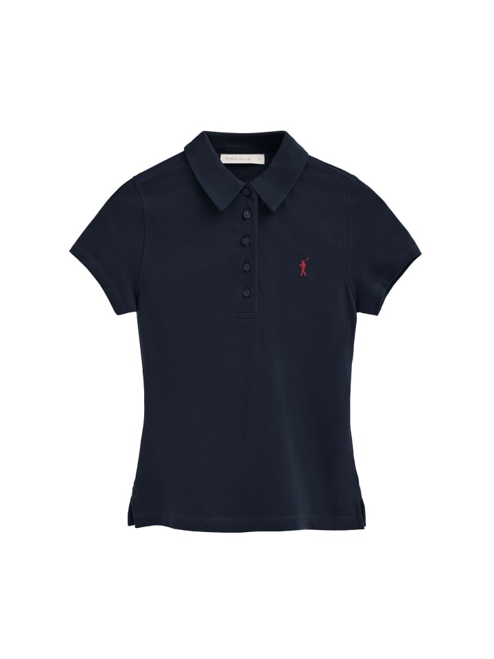 Poloshirt RIGBY GO POLO SS W VO in Navy Blau