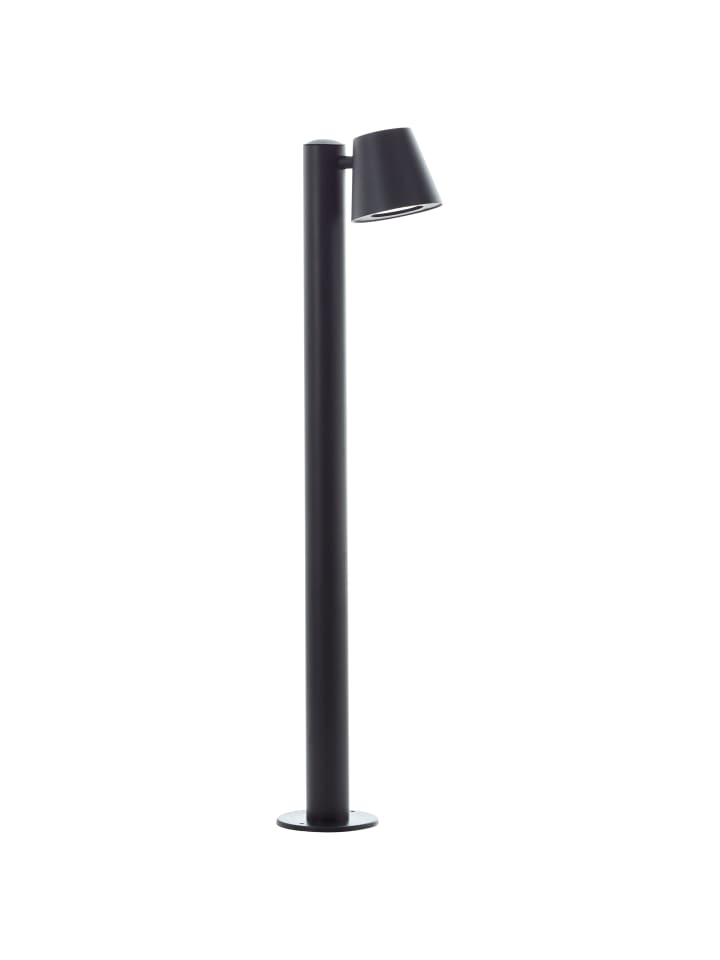 Außenstandleuchte, 80 cm, GU10, IP44, Metall/Kunststoff, schwarz