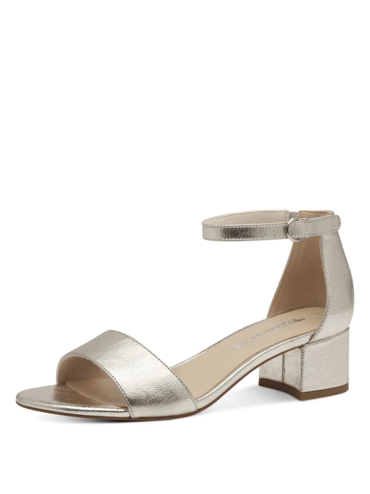 Sandalette in silber