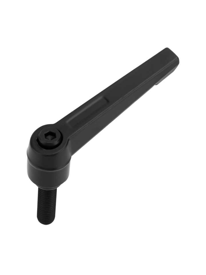 Klemmhebel / Klemmmutter - Klemmmutter in Schwarz - Größe M12x30mm