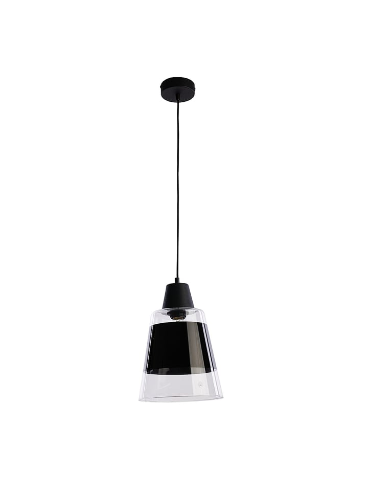 Pendelleuchte Ø 22 x (T)120 cm in Grau Schwarz
