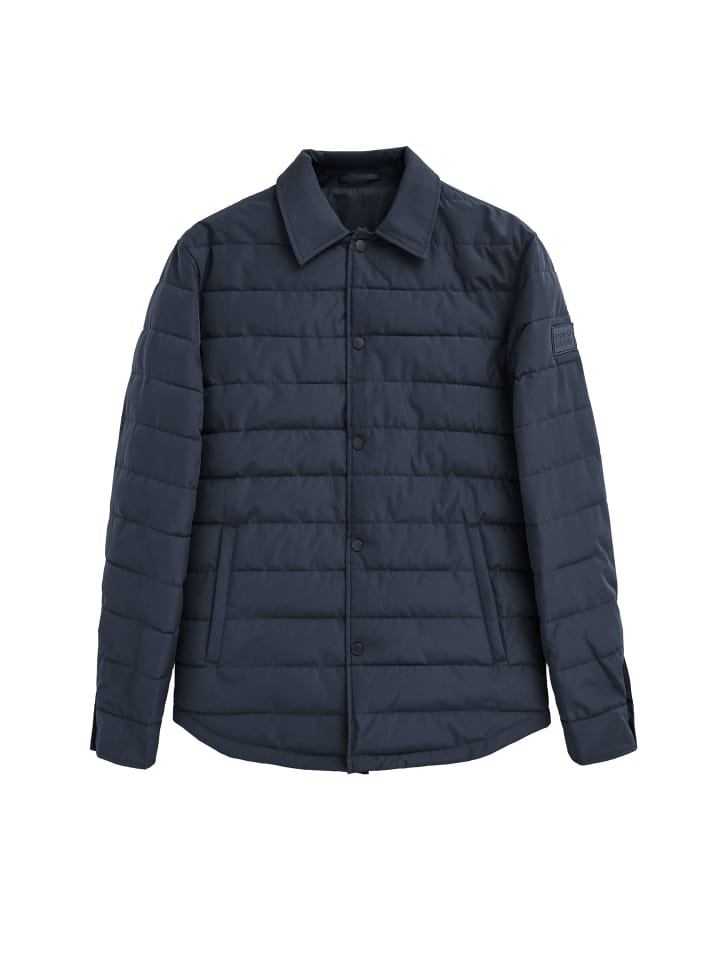 Jacke MAN DEWEY REVERSIBLE LONG SLEEVE REGULAR FIT in Navy Blau