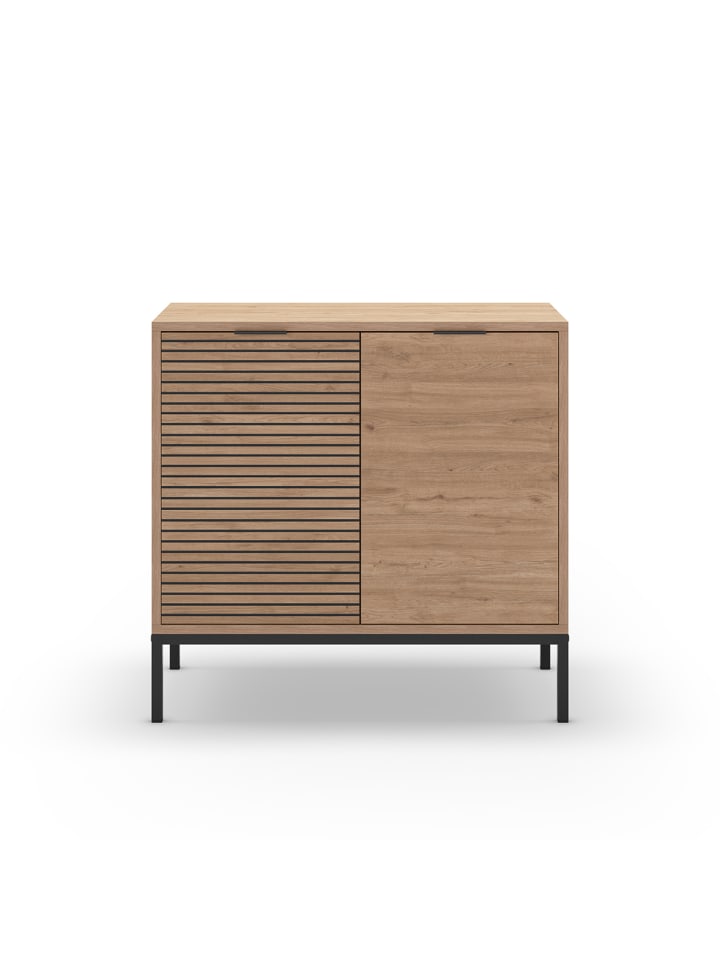 Sideboard ARIEL in Helles - (W)80 x (H)80 x (L)40 cm