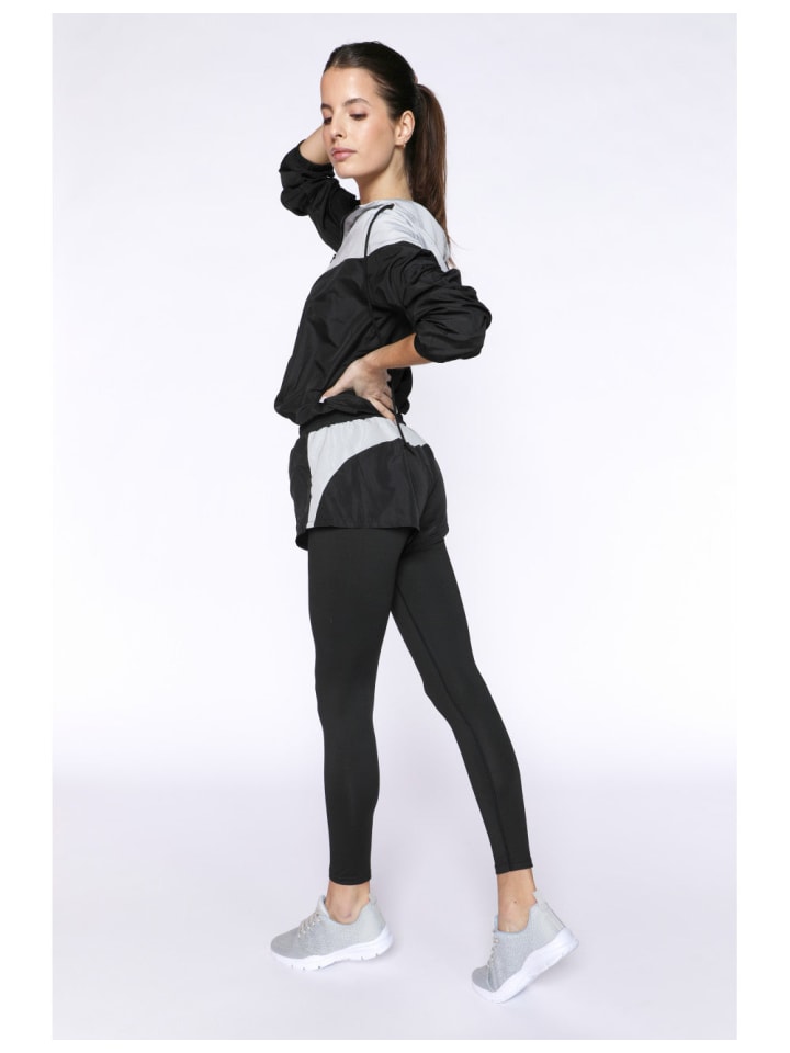Trainingsjacke Adele in Schwarz