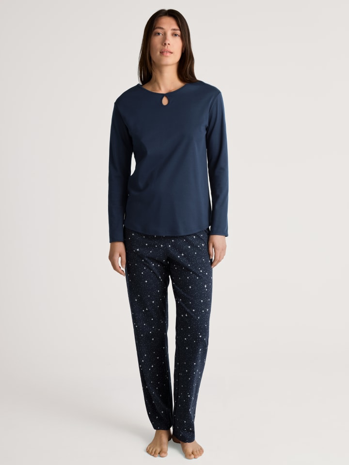 Pyjama in peacoat blue