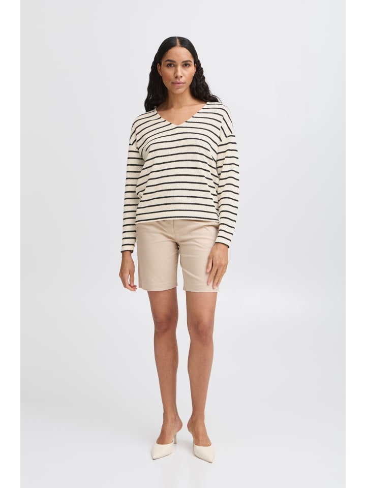 Langarm-Shirt BYSIF Loose fit in Birch Mix