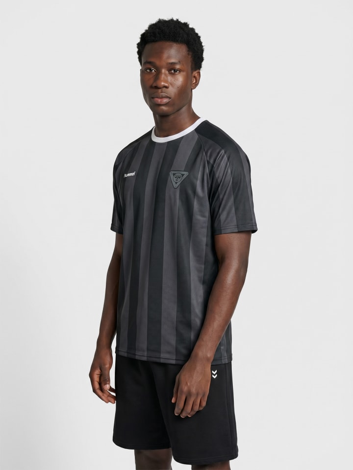 T-Shirt Hmlkick Herren in BLACK