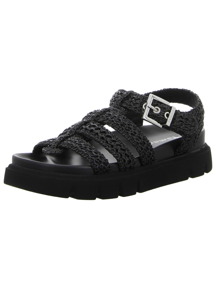Sandale in schwarz