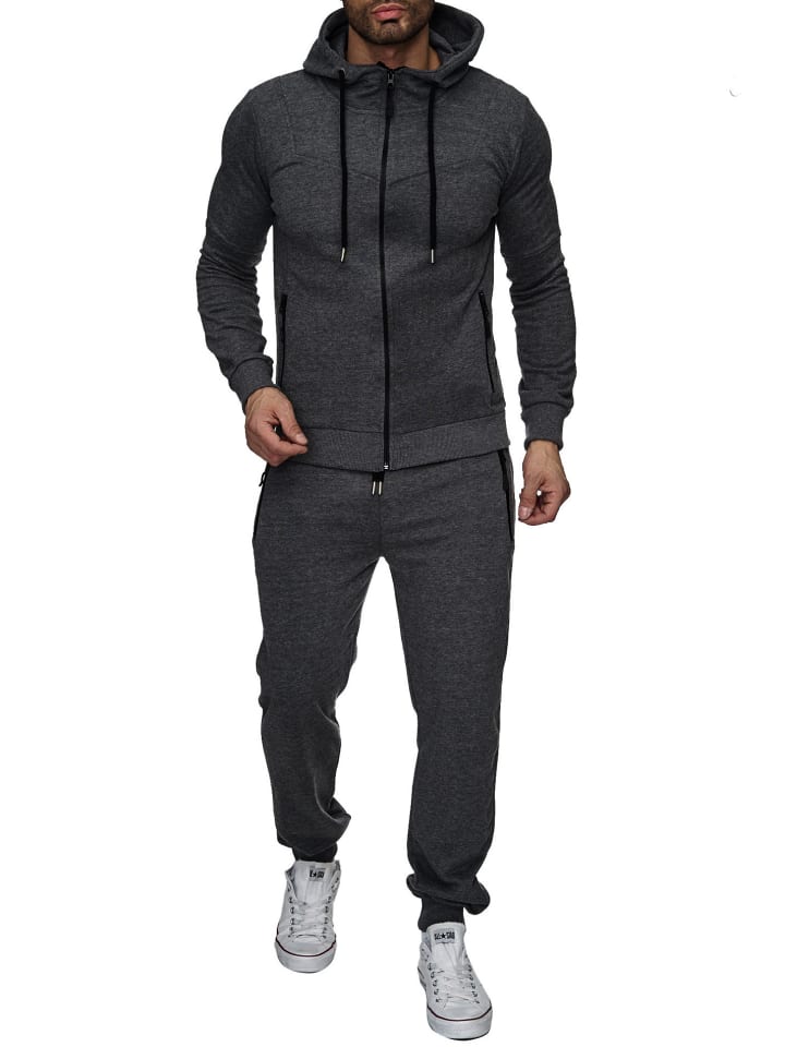Trainingsanzug Basic Set in grau