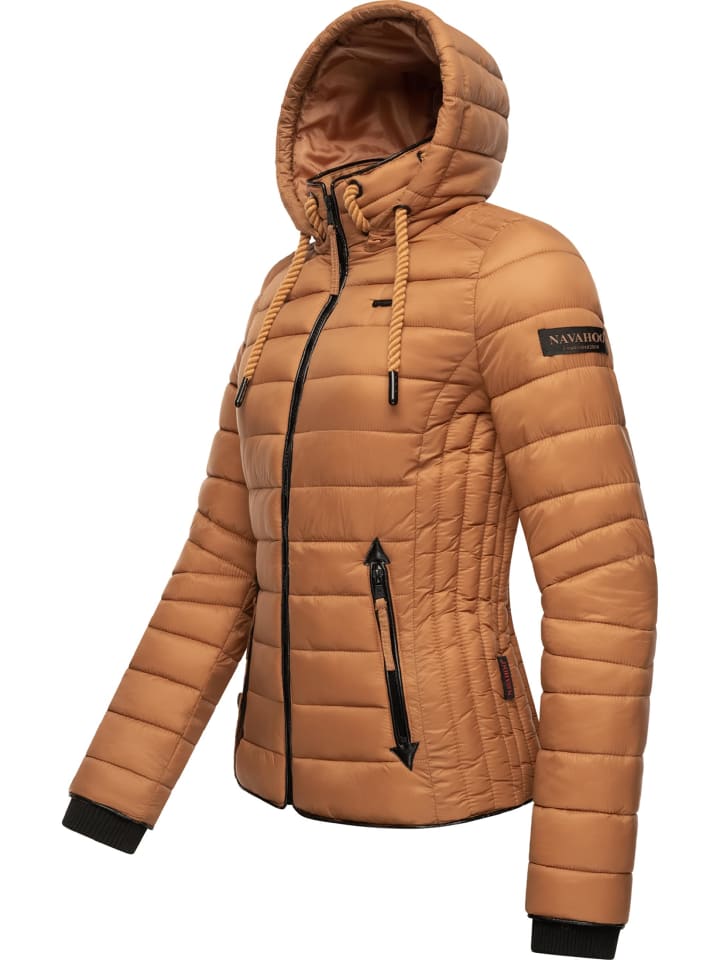 Navahoo Übergangsjacke günstig Caramel kaufen | Brown limango in Lulana