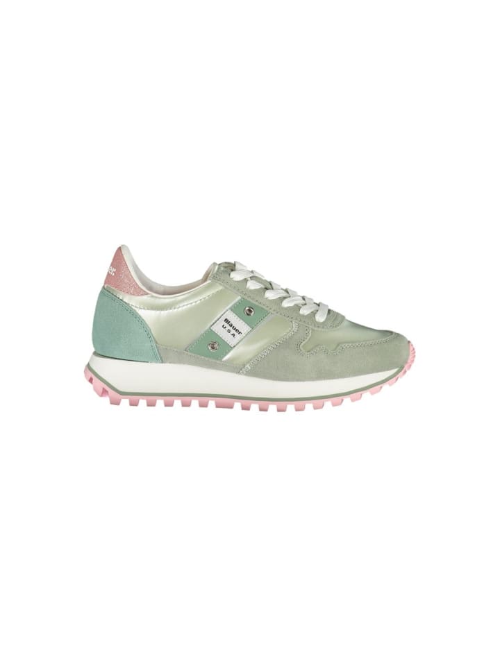 Grün Polyester Damen Sneaker