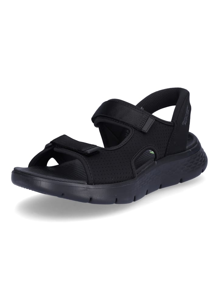 Sandale Go Walk Flex SD Easy Entry in Schwarz