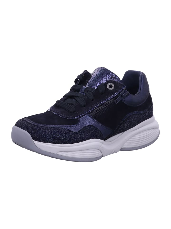 Sneaker Low in blau