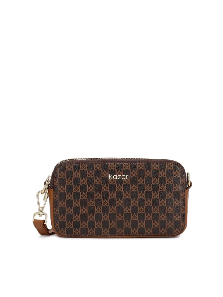 Schultertaschen in Braun