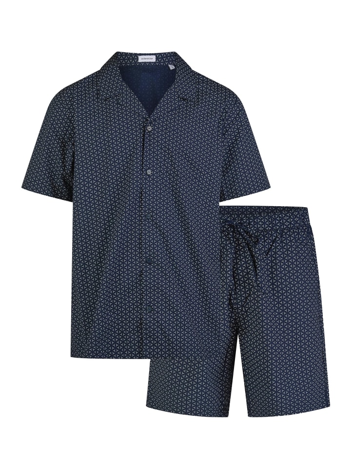 Pyjama Classic Web in Navy