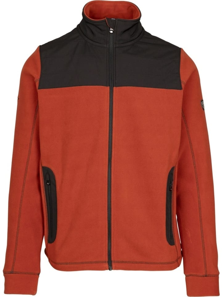 Fleecejacke/Fleecepullover "Cowesby" in Rot