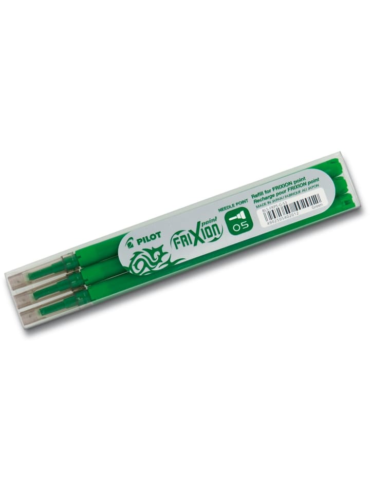 Tintenroller Nachfüllmine Frixion Point 0,3mm Packung mit 3 Stück grün
