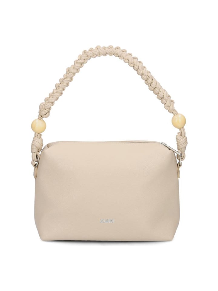 Perla Schultertasche 27 cm sand