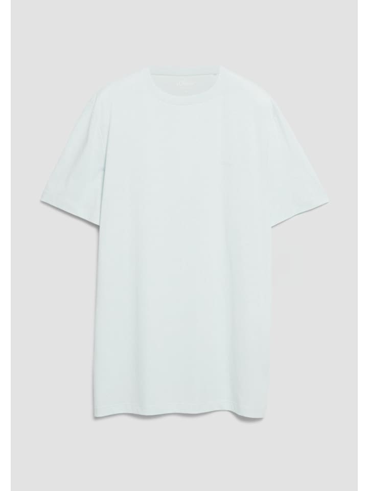 T-Shirt in 6437_helles türkis