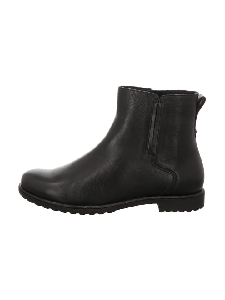 Komfort Stiefelette in schwarz