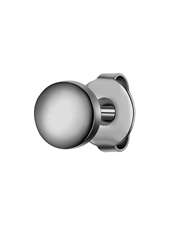Ohrstecker aus Edelstahl in gunmetal