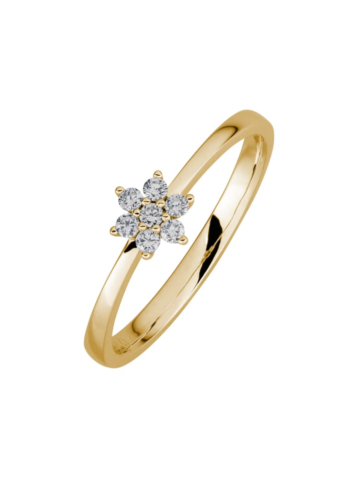 585/- Gold in gelb