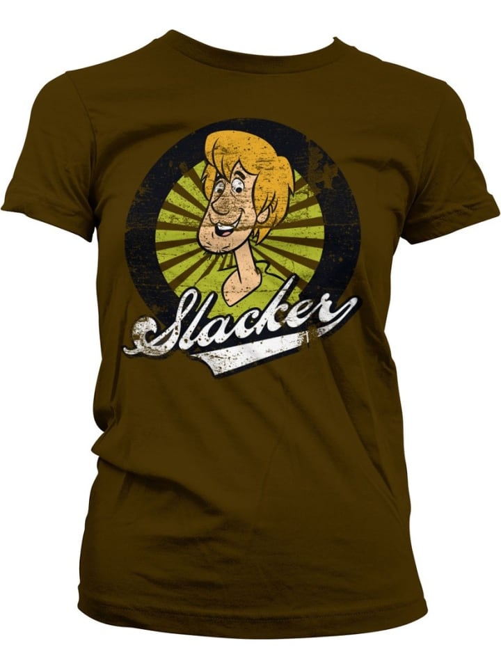 Shirt in Braun