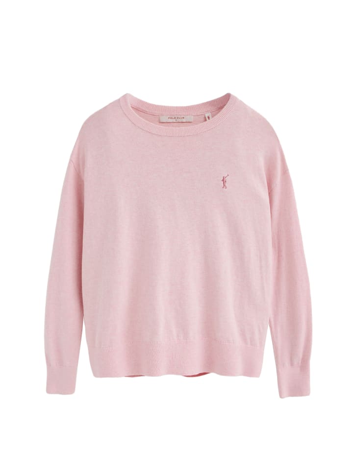 Pullover WOMAN RIGBY GO U WOOL W IO LONG SLEEVE REGULAR FIT in Rosa vigore