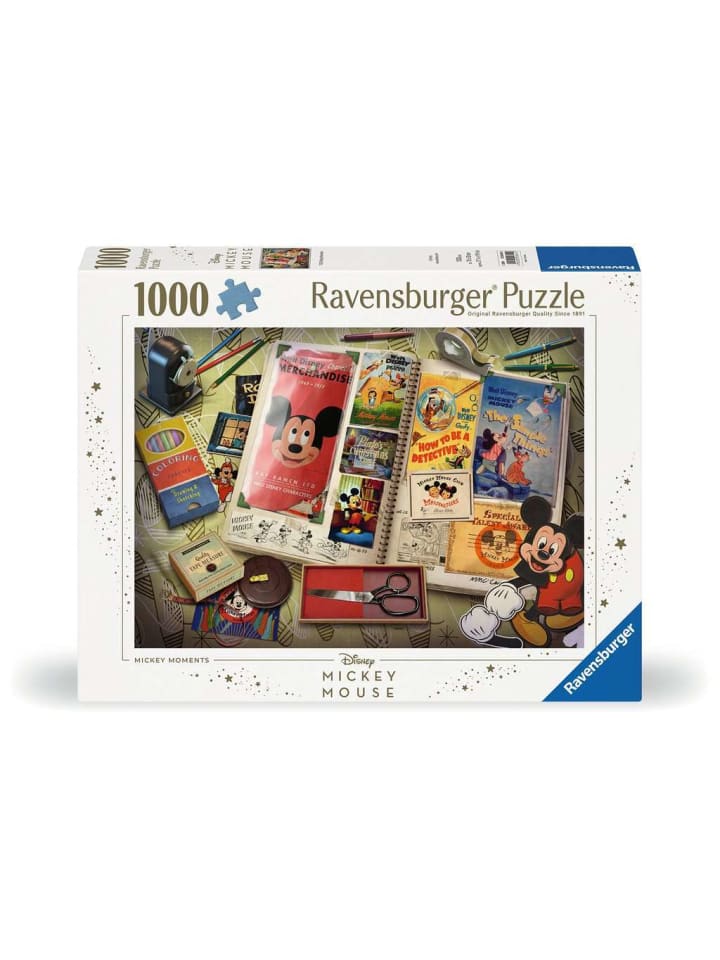 Ravensburger Puzzle 1.000 Teile 1950 Mickey Moments in bunt