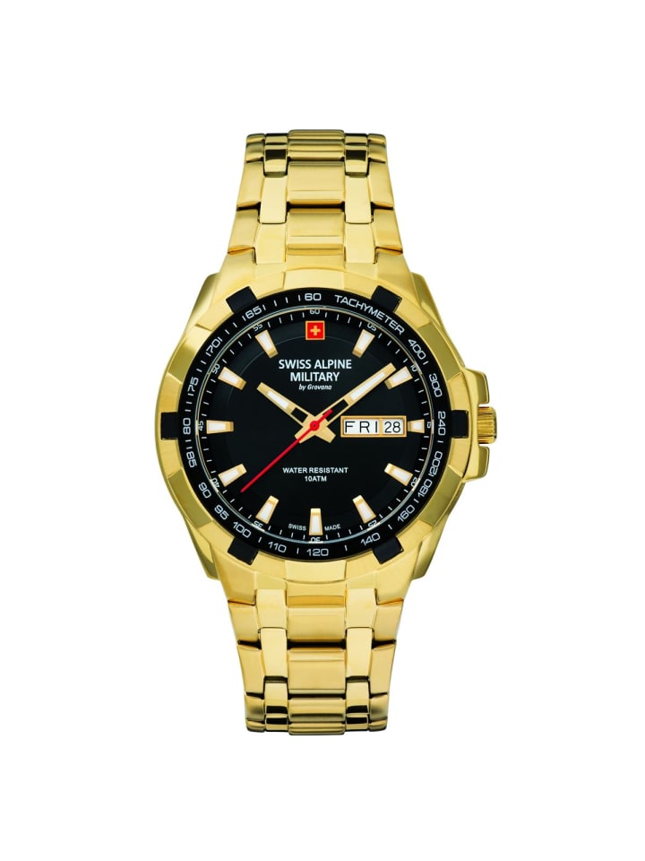 Quarzuhr 7043.1117SAM in Gold