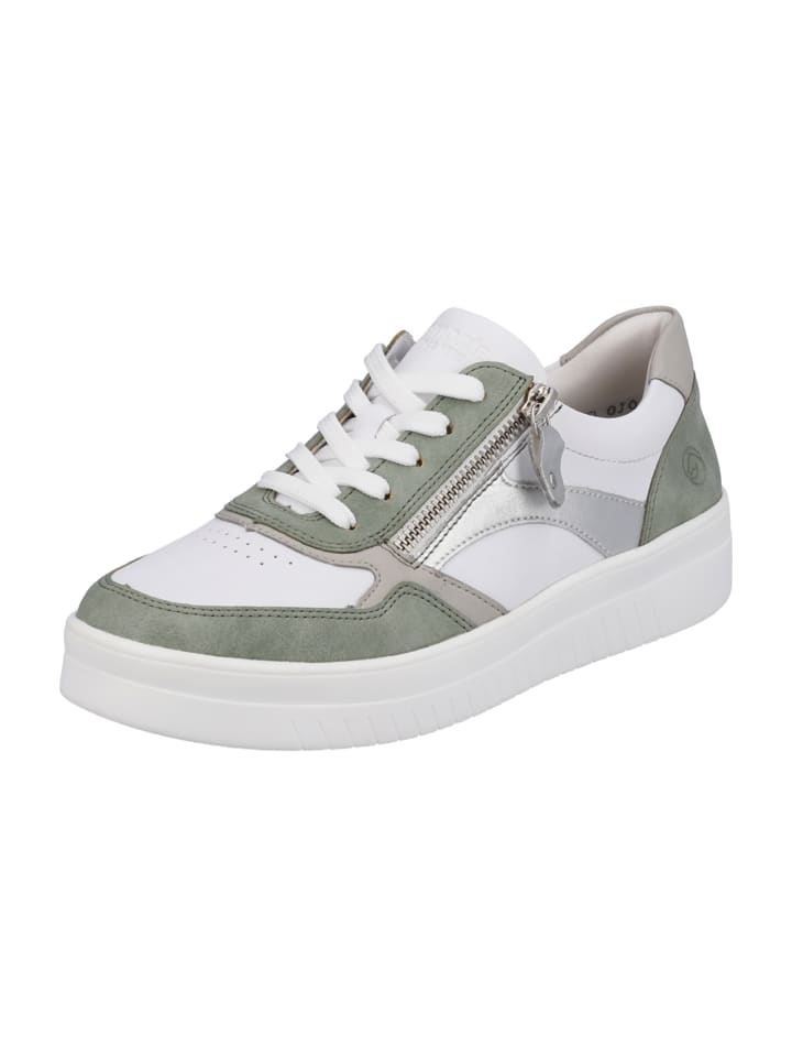 Sportliche Schnürschuhe in Weiß