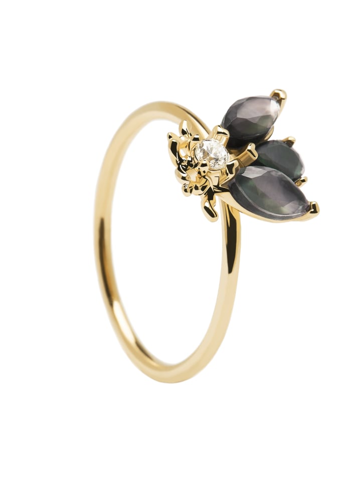 Ring Wings Detail in gold