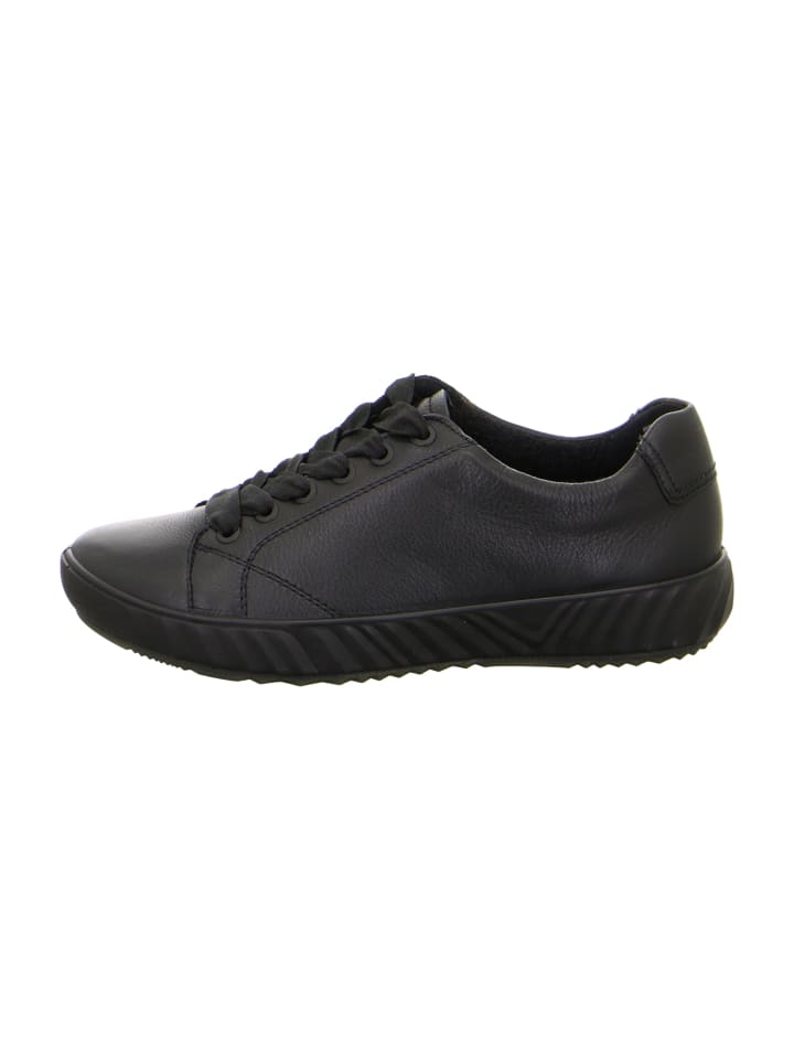 Komfort Schnürschuhe in Schwarz