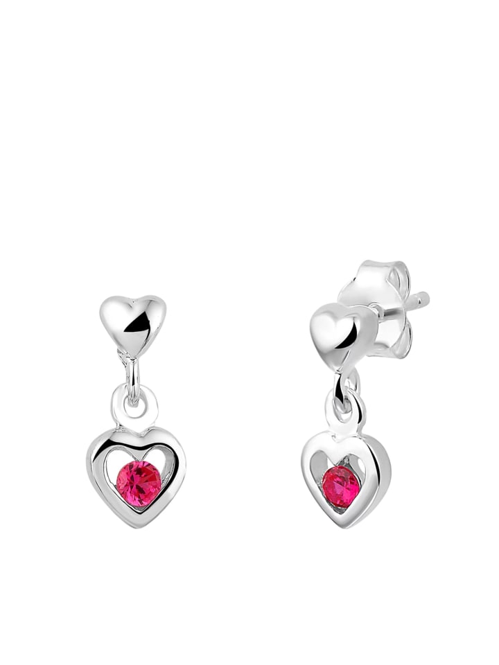 925 Silber Ohrringe Herz