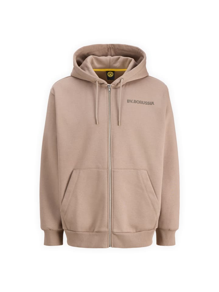 BVB Sweatjacke Rote Erde Desert in Braun