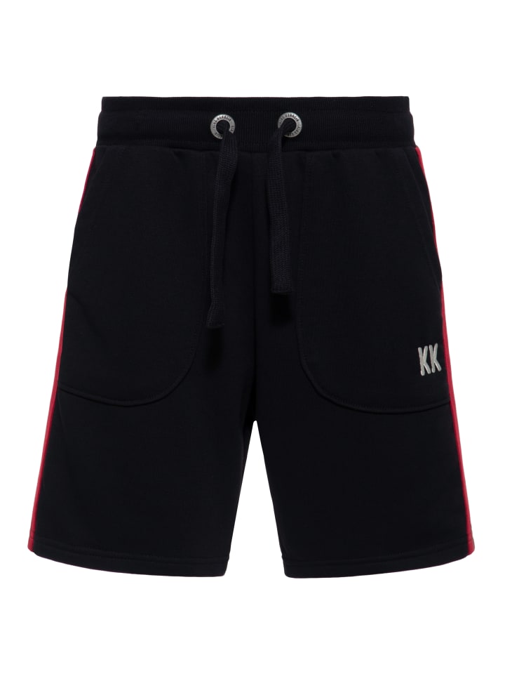 King Kerosin Sweatshorts California in schwarz