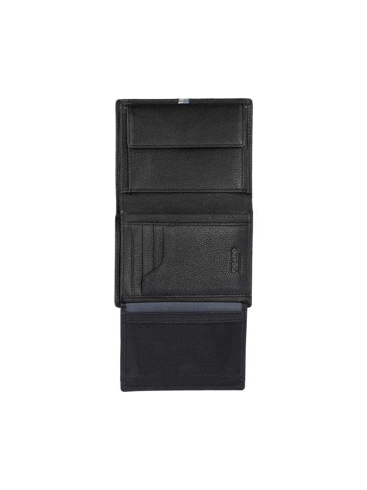 Portemonnaie Horizon Schwarz