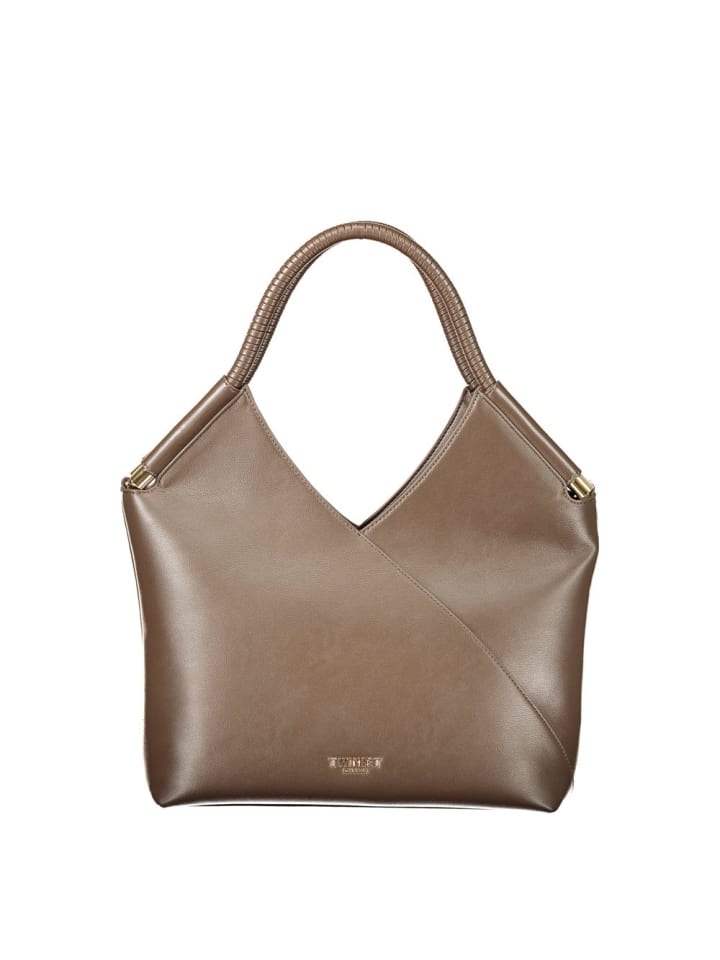 Braun Damen Tasche aus Polyurethan