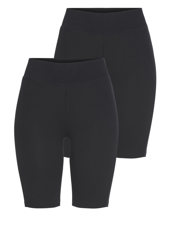 Radlerhose in schwarz