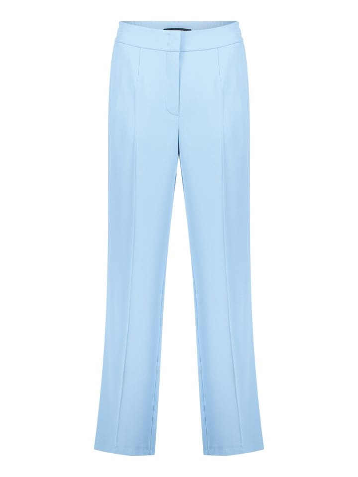 Stoffhose unifarben in Powder Blue