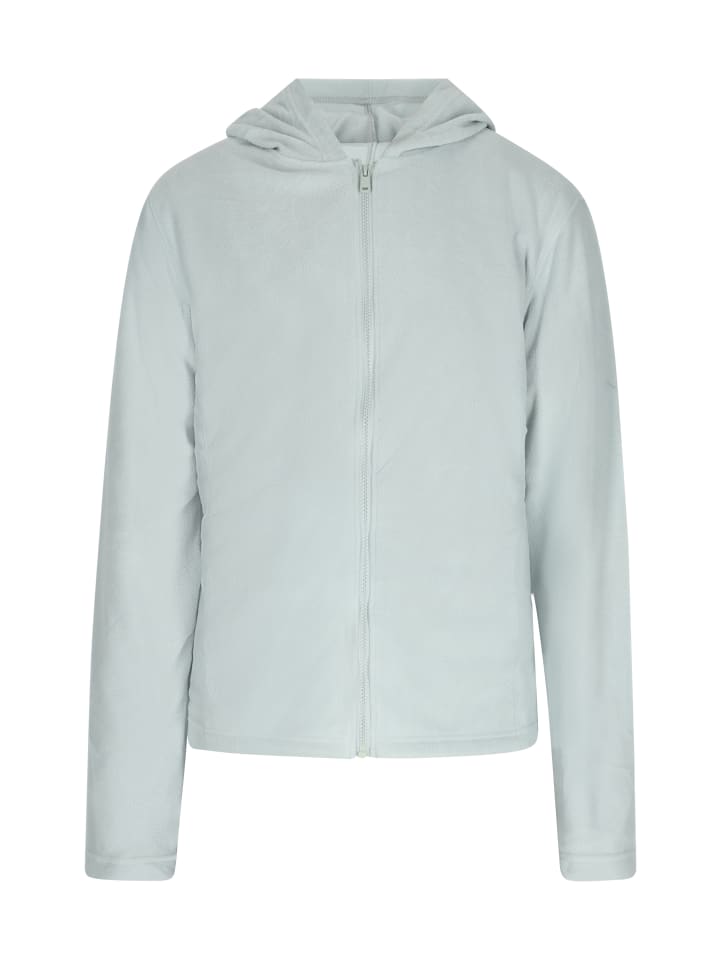 Herren Fleecejacke in Blasses Türkis