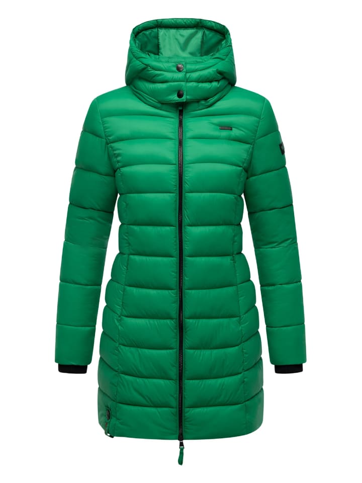 Steppmantel Abendsternchen in Smaragd Green