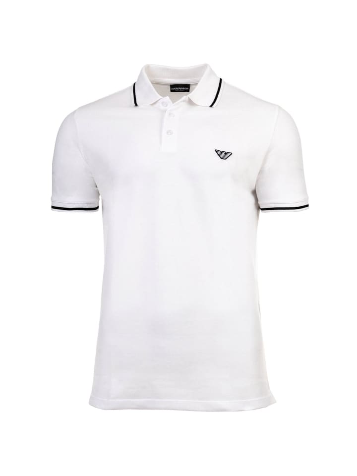 Poloshirt 1er Pack in Weiß