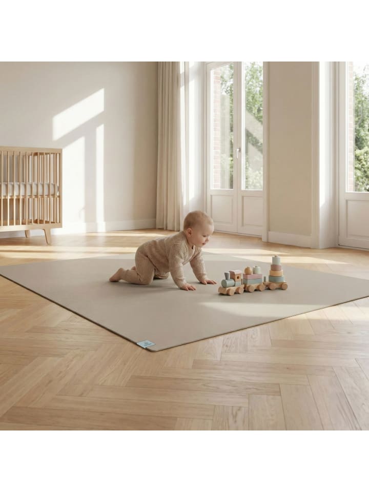 Krabbelmatte - OEKO-TEX® Sand/Beige