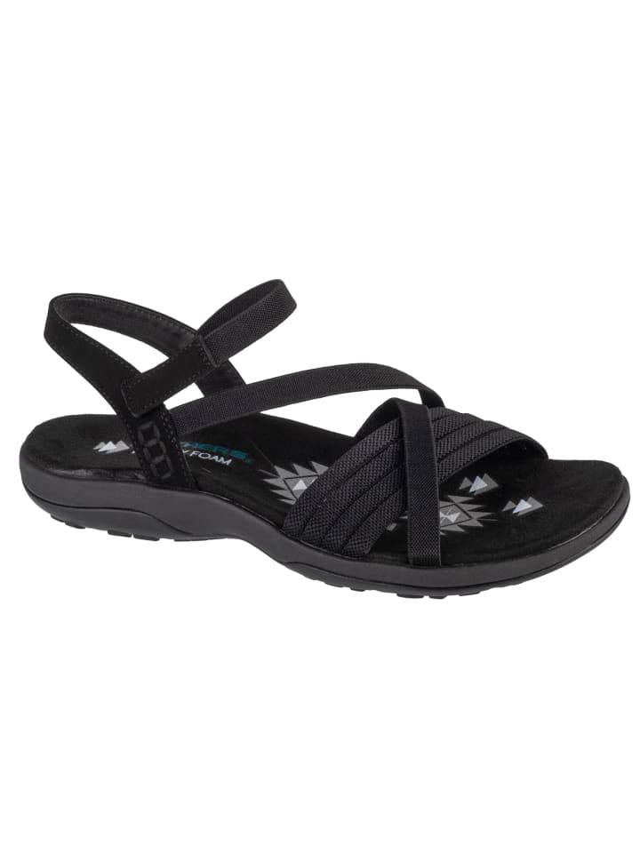 Skechers Reggae Slim - Summer Heat Sandals in Schwarz